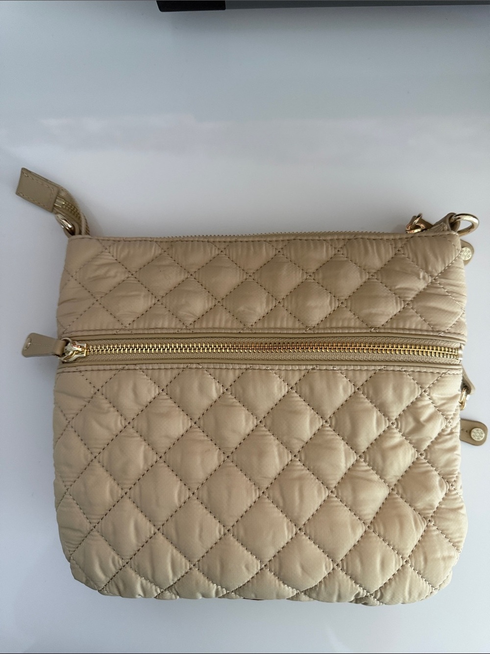 MZ Wallace Downtown Crosby Crossbody in Buff - Picture 10 of 13